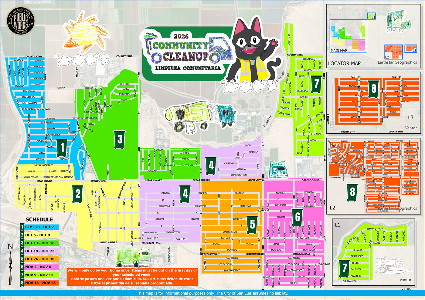 2026 Community Cleanup Map